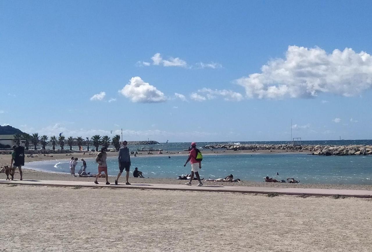 Sun Escape, Appart Renove Climatise 3 Pieces 4-6 Pers, 350M De La Plage Marsiglia Esterno foto