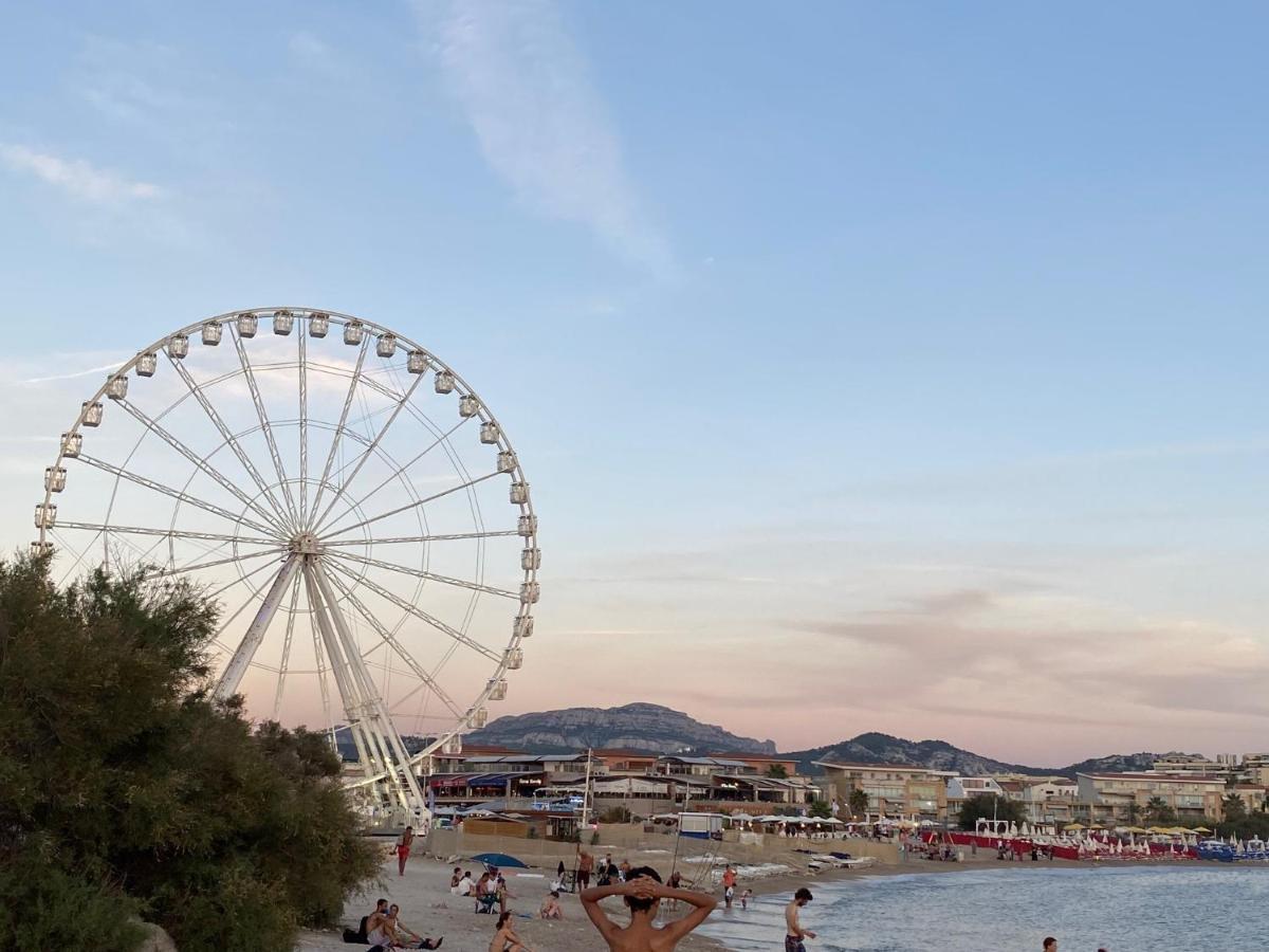 Sun Escape, Appart Renove Climatise 3 Pieces 4-6 Pers, 350M De La Plage Marsiglia Esterno foto