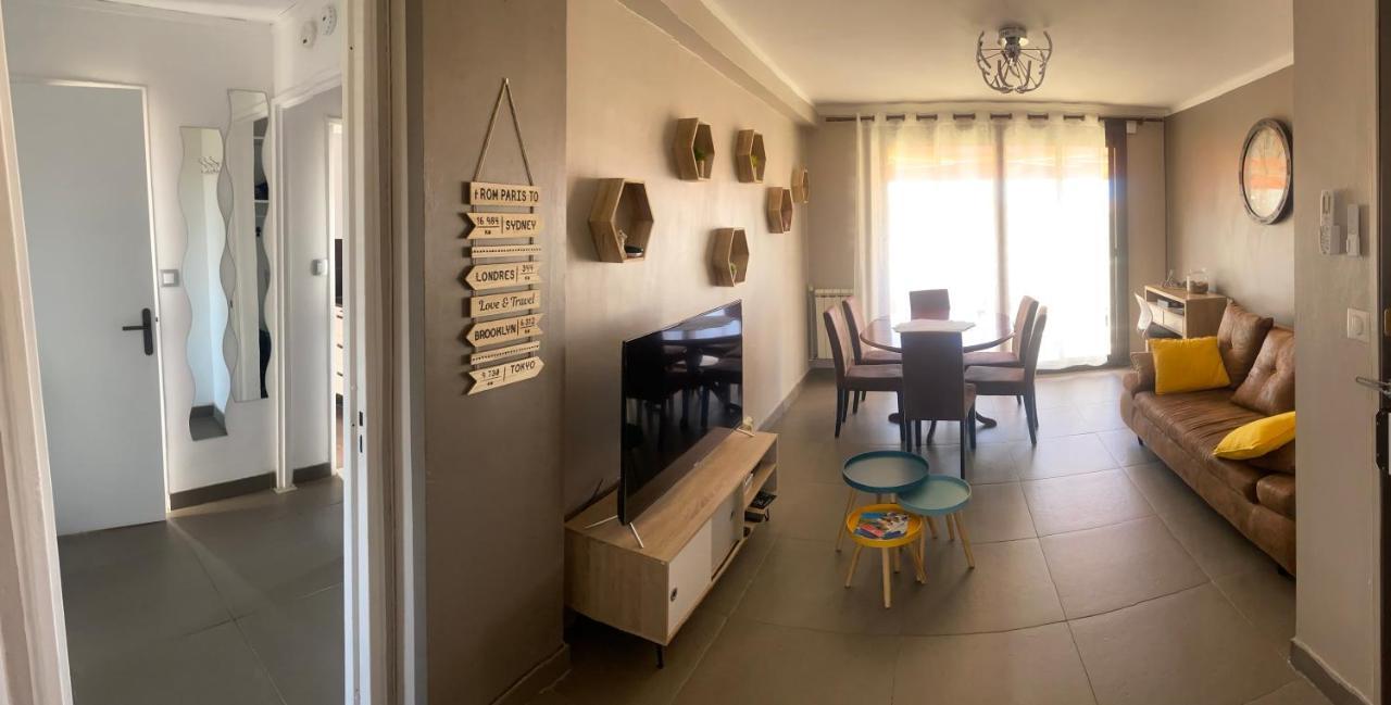 Sun Escape, Appart Renove Climatise 3 Pieces 4-6 Pers, 350M De La Plage Marsiglia Esterno foto